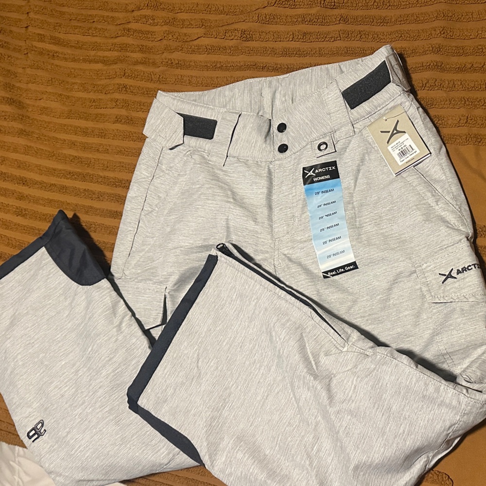 Arctix Women's Insulated Snow Pants - Pearl Grey Melange